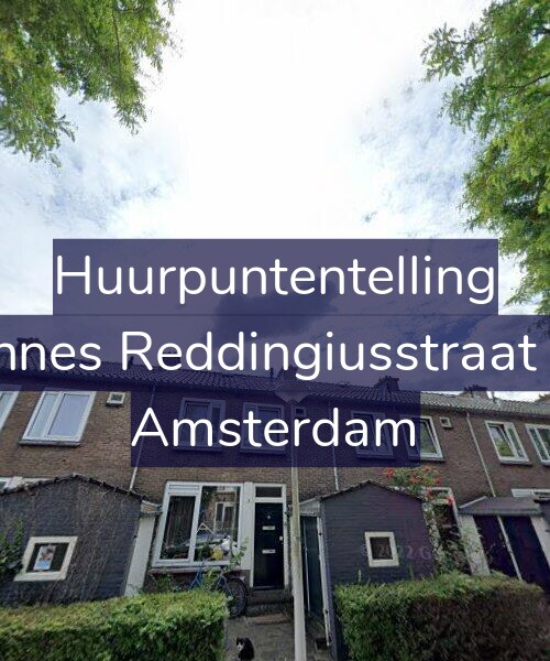 Foto gevel Huurpuntentelling voor Joannes Reddingiusstraat 5-1, Amsterdam