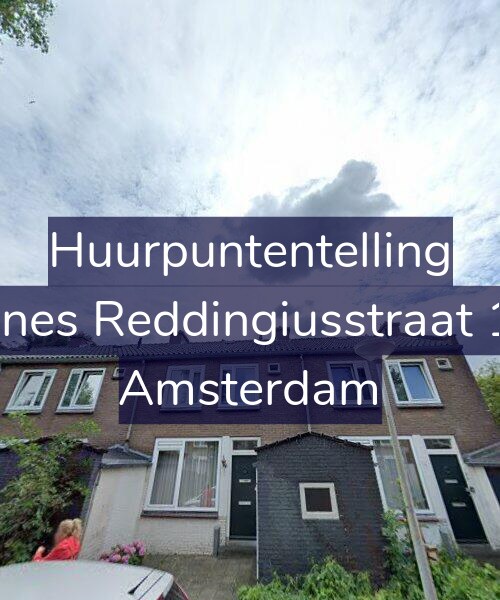 Foto gevel Huurpuntentelling voor Joannes Reddingiusstraat 11-1, Amsterdam