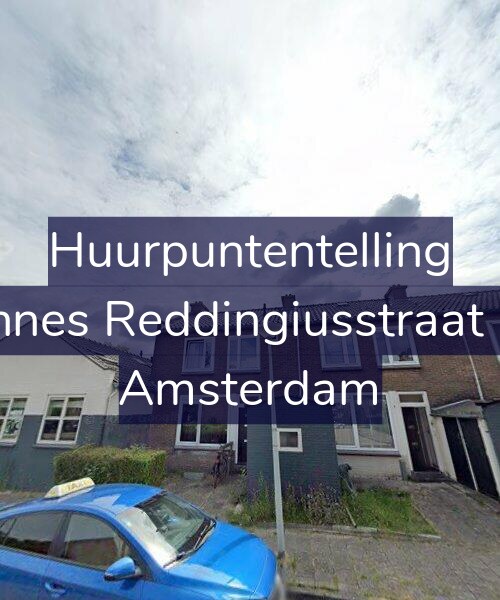 Foto gevel Huurpuntentelling voor Joannes Reddingiusstraat 9-H, Amsterdam