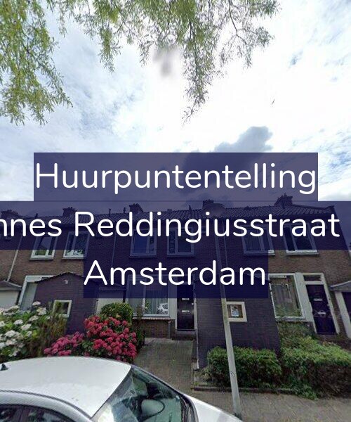 Foto gevel Huurpuntentelling voor Joannes Reddingiusstraat 2-H, Amsterdam