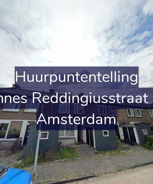 Foto gevel Huurpuntentelling voor Joannes Reddingiusstraat 8-H, Amsterdam