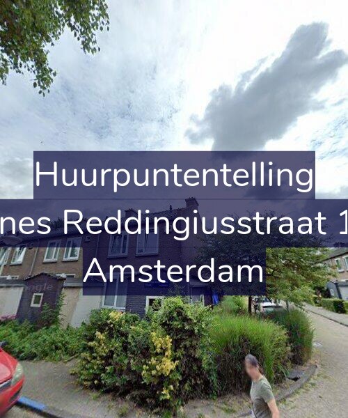 Foto gevel Huurpuntentelling voor Joannes Reddingiusstraat 10-H, Amsterdam