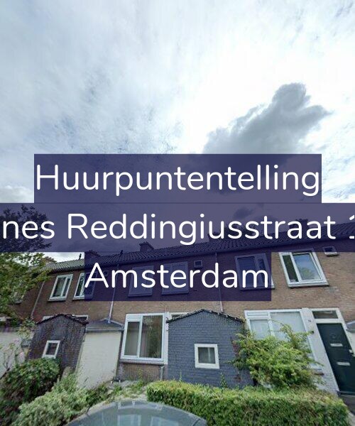Foto gevel Huurpuntentelling voor Joannes Reddingiusstraat 15-1, Amsterdam