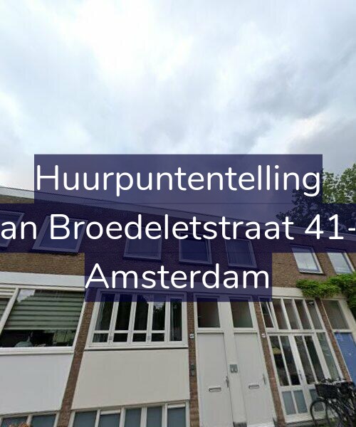 Foto gevel Huurpuntentelling voor Johan Broedeletstraat 41-A4, Amsterdam