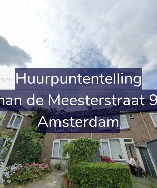 Foto gevel Huurpuntentelling voor Johan de Meesterstraat 9-1, Amsterdam