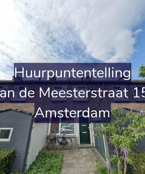 Foto gevel Huurpuntentelling voor Johan de Meesterstraat 15-H, Amsterdam
