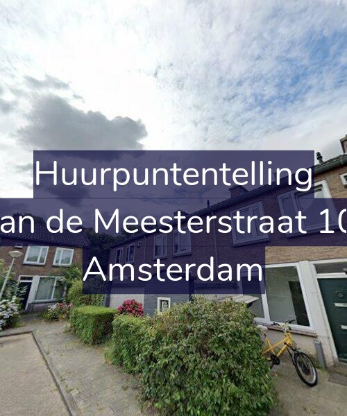 Foto gevel Huurpuntentelling voor Johan de Meesterstraat 10-H, Amsterdam