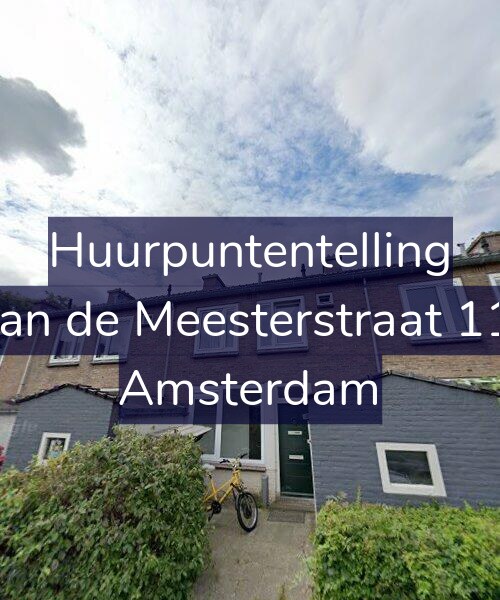 Foto gevel Huurpuntentelling voor Johan de Meesterstraat 11-H, Amsterdam