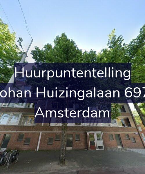 Foto gevel Huurpuntentelling voor Johan Huizingalaan 697, Amsterdam