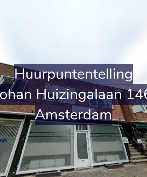 Foto gevel Huurpuntentelling voor Johan Huizingalaan 146, Amsterdam