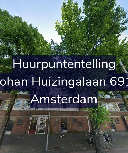 Foto gevel Huurpuntentelling voor Johan Huizingalaan 691, Amsterdam