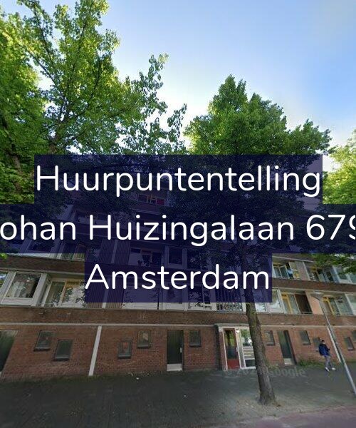 Foto gevel Huurpuntentelling voor Johan Huizingalaan 679, Amsterdam