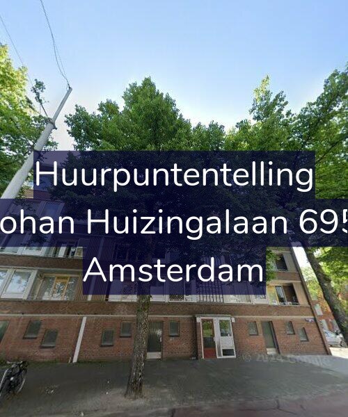Foto gevel Huurpuntentelling voor Johan Huizingalaan 695, Amsterdam
