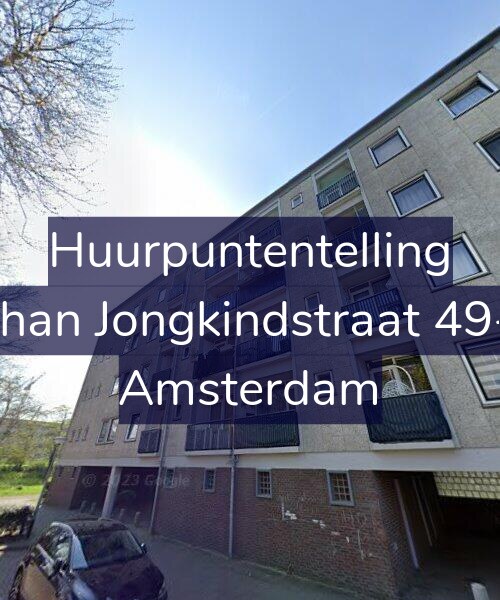 Foto gevel Huurpuntentelling voor Johan Jongkindstraat 49-4, Amsterdam