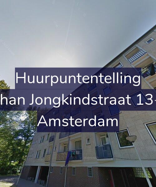 Foto gevel Huurpuntentelling voor Johan Jongkindstraat 13-3, Amsterdam