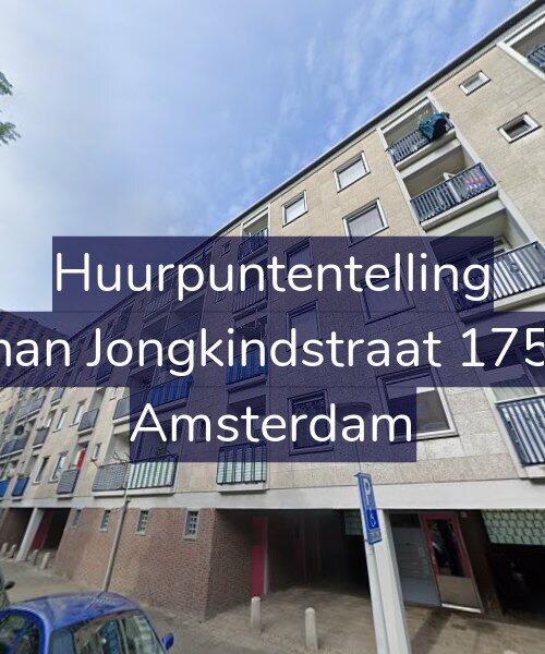 Foto gevel Huurpuntentelling voor Johan Jongkindstraat 175-4, Amsterdam