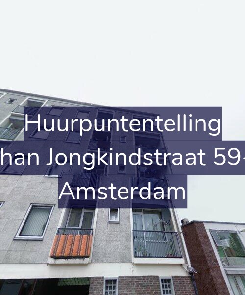 Foto gevel Huurpuntentelling voor Johan Jongkindstraat 59-2, Amsterdam