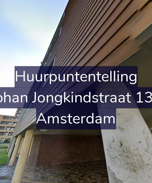 Foto gevel Huurpuntentelling voor Johan Jongkindstraat 130, Amsterdam