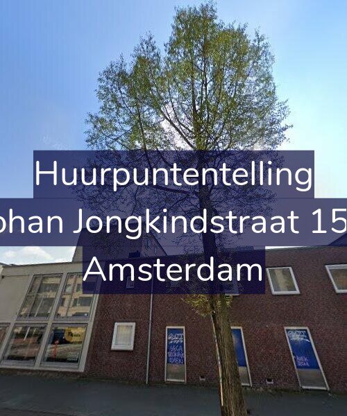 Foto gevel Huurpuntentelling voor Johan Jongkindstraat 153, Amsterdam