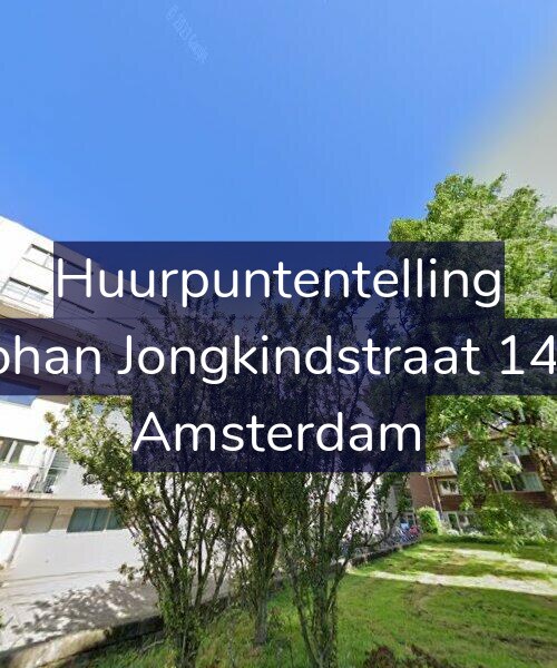 Foto gevel Huurpuntentelling voor Johan Jongkindstraat 146, Amsterdam