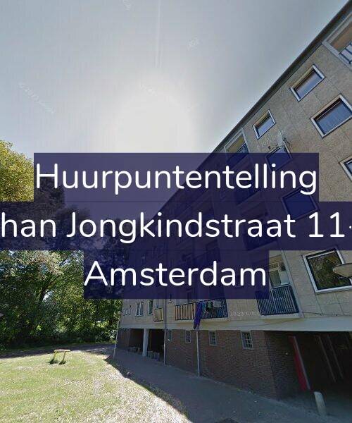 Foto gevel Huurpuntentelling voor Johan Jongkindstraat 11-1, Amsterdam