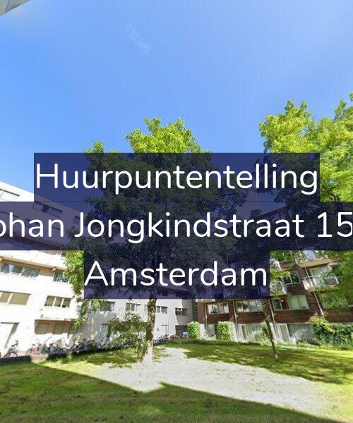 Foto gevel Huurpuntentelling voor Johan Jongkindstraat 150, Amsterdam