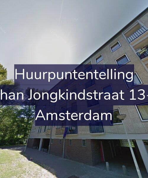 Foto gevel Huurpuntentelling voor Johan Jongkindstraat 13-1, Amsterdam