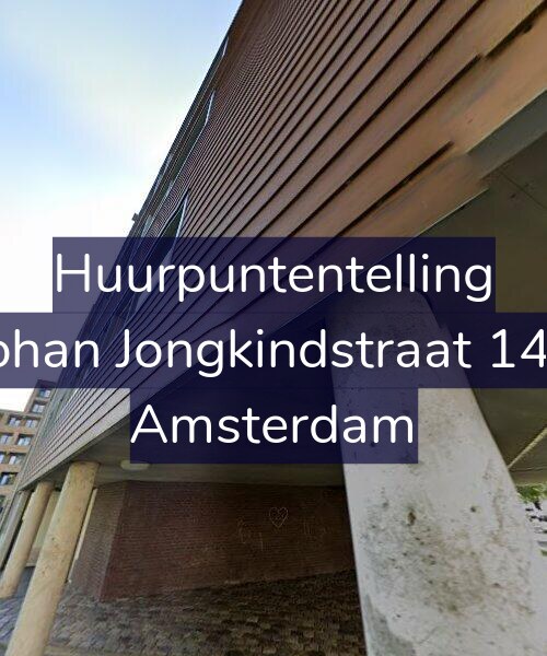 Foto gevel Huurpuntentelling voor Johan Jongkindstraat 140, Amsterdam