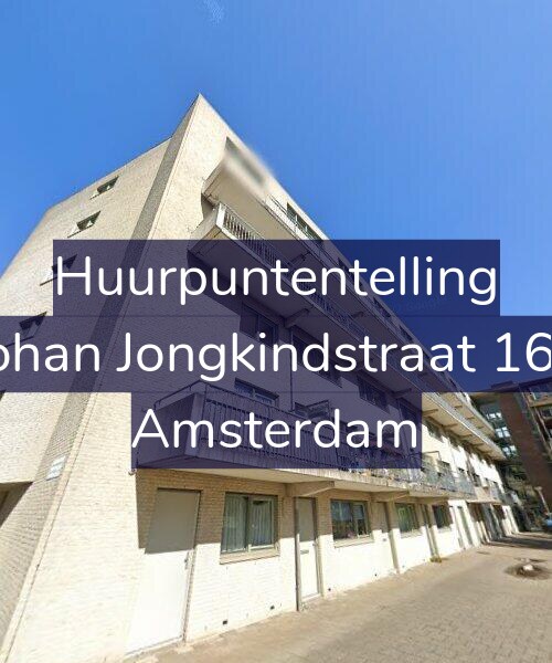 Foto gevel Huurpuntentelling voor Johan Jongkindstraat 168, Amsterdam
