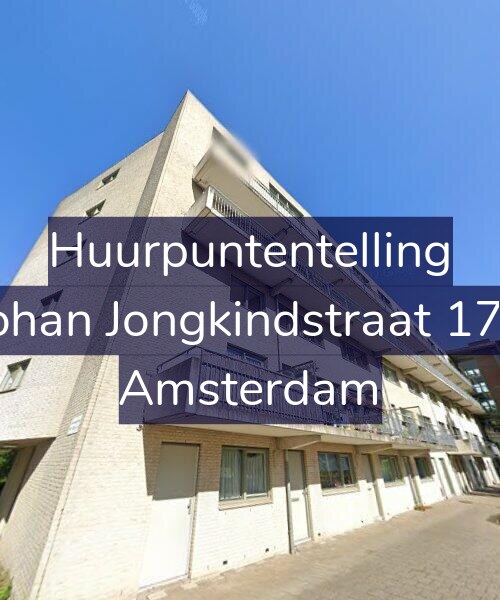 Foto gevel Huurpuntentelling voor Johan Jongkindstraat 170, Amsterdam