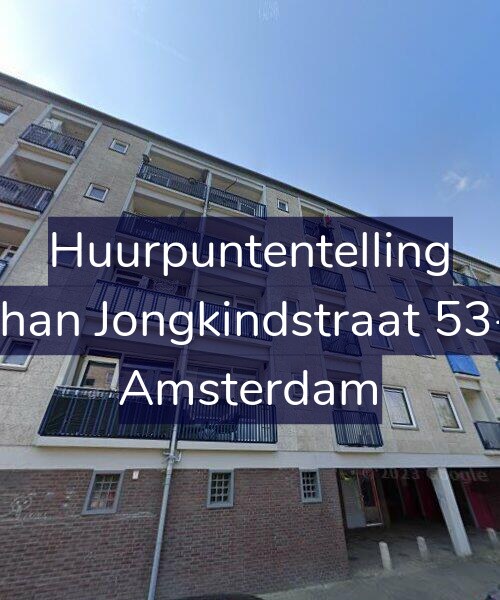 Foto gevel Huurpuntentelling voor Johan Jongkindstraat 53-4, Amsterdam