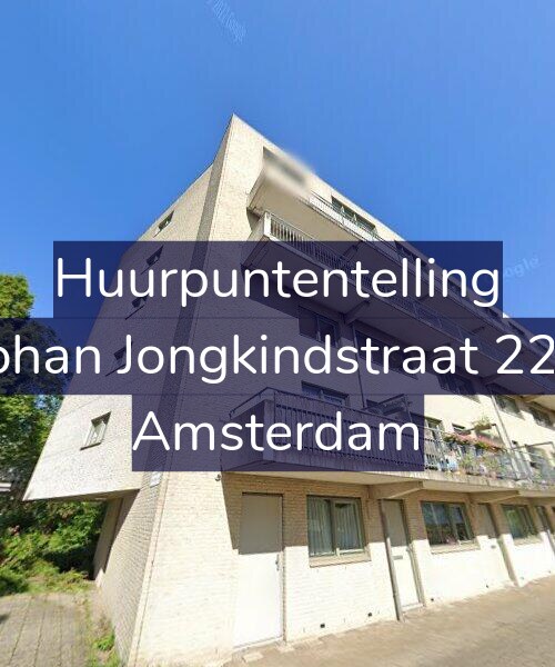 Foto gevel Huurpuntentelling voor Johan Jongkindstraat 226, Amsterdam