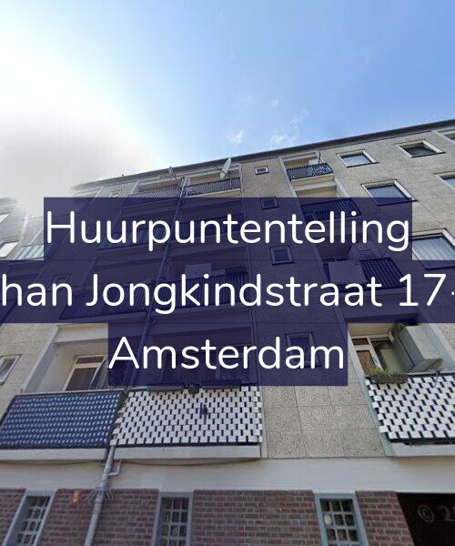 Foto gevel Huurpuntentelling voor Johan Jongkindstraat 17-3, Amsterdam