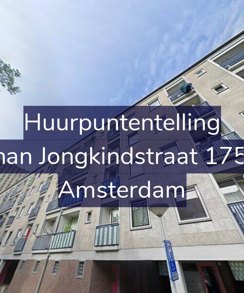 Foto gevel Huurpuntentelling voor Johan Jongkindstraat 175-2, Amsterdam