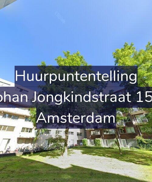 Foto gevel Huurpuntentelling voor Johan Jongkindstraat 152, Amsterdam