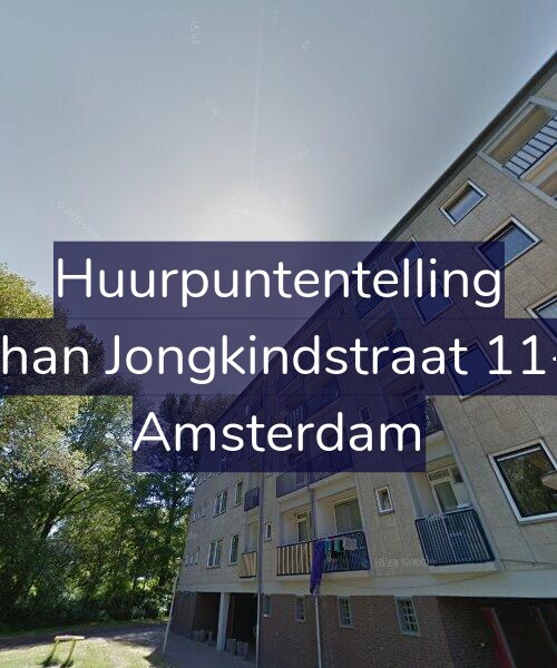 Foto gevel Huurpuntentelling voor Johan Jongkindstraat 11-3, Amsterdam