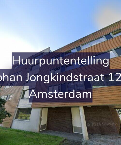 Foto gevel Huurpuntentelling voor Johan Jongkindstraat 126, Amsterdam