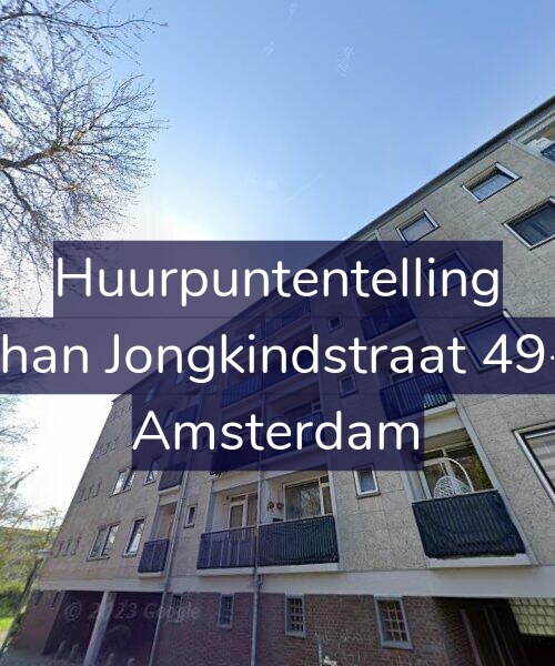 Foto gevel Huurpuntentelling voor Johan Jongkindstraat 49-2, Amsterdam