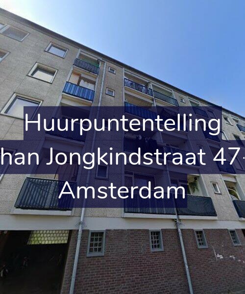 Foto gevel Huurpuntentelling voor Johan Jongkindstraat 47-4, Amsterdam