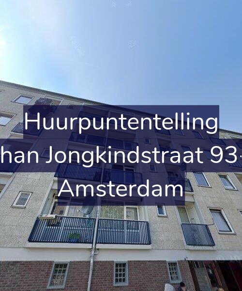 Foto gevel Huurpuntentelling voor Johan Jongkindstraat 93-2, Amsterdam