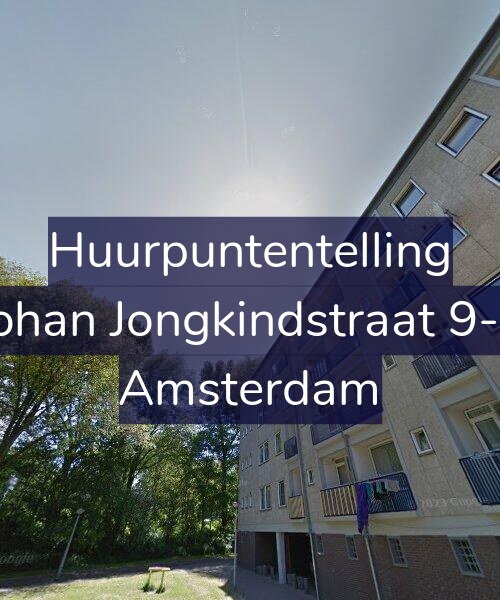 Foto gevel Huurpuntentelling voor Johan Jongkindstraat 9-3, Amsterdam