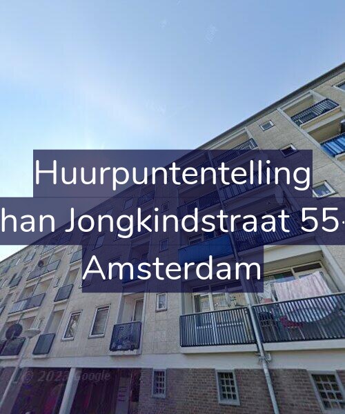 Foto gevel Huurpuntentelling voor Johan Jongkindstraat 55-3, Amsterdam
