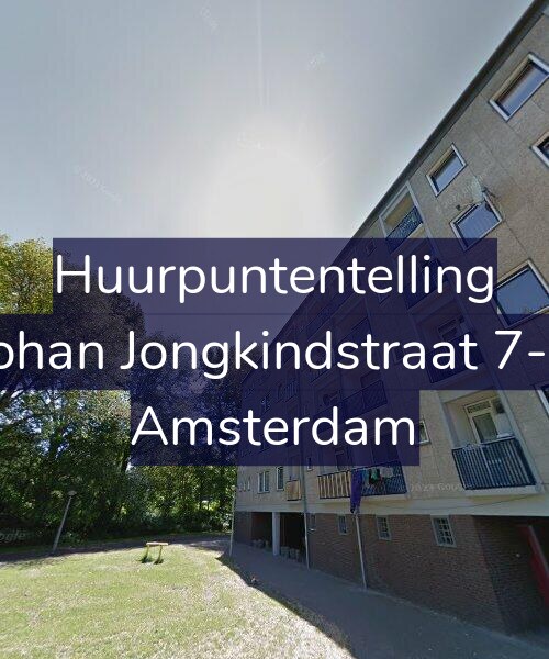 Foto gevel Huurpuntentelling voor Johan Jongkindstraat 7-1, Amsterdam