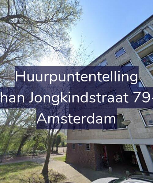 Foto gevel Huurpuntentelling voor Johan Jongkindstraat 79-4, Amsterdam
