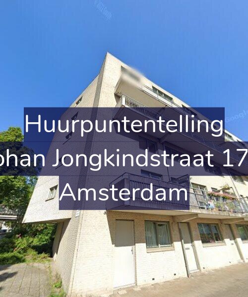 Foto gevel Huurpuntentelling voor Johan Jongkindstraat 176, Amsterdam