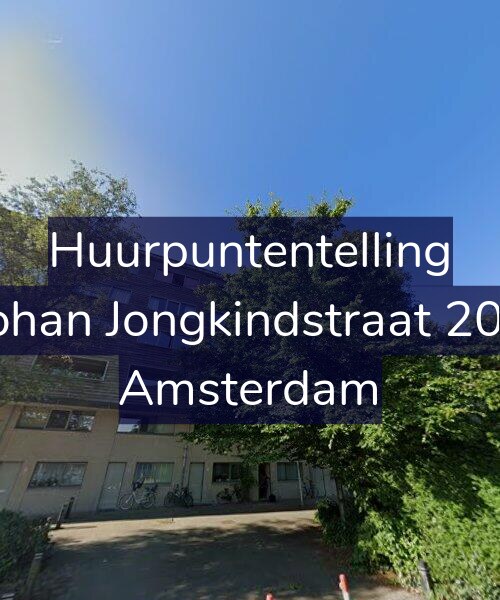 Foto gevel Huurpuntentelling voor Johan Jongkindstraat 208, Amsterdam