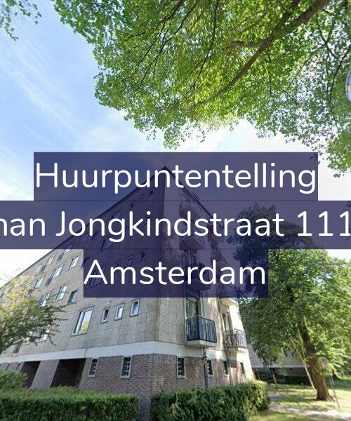 Foto gevel Huurpuntentelling voor Johan Jongkindstraat 111-3, Amsterdam