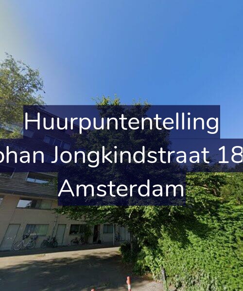 Foto gevel Huurpuntentelling voor Johan Jongkindstraat 188, Amsterdam