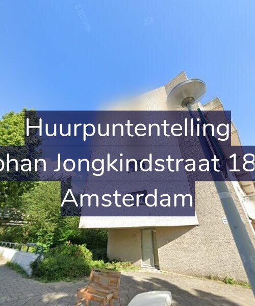 Foto gevel Huurpuntentelling voor Johan Jongkindstraat 180, Amsterdam