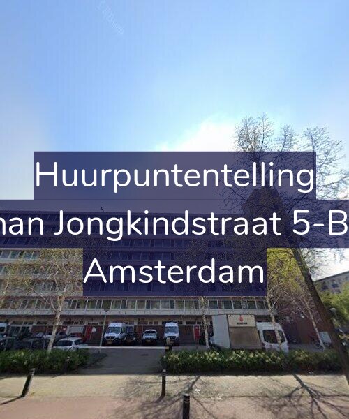 Foto gevel Huurpuntentelling voor Johan Jongkindstraat 5-B10, Amsterdam